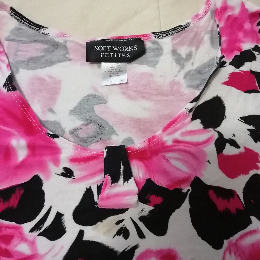 Soft Works Spring Roses Blouse + Skirt Set XL - Picture 6 of 14